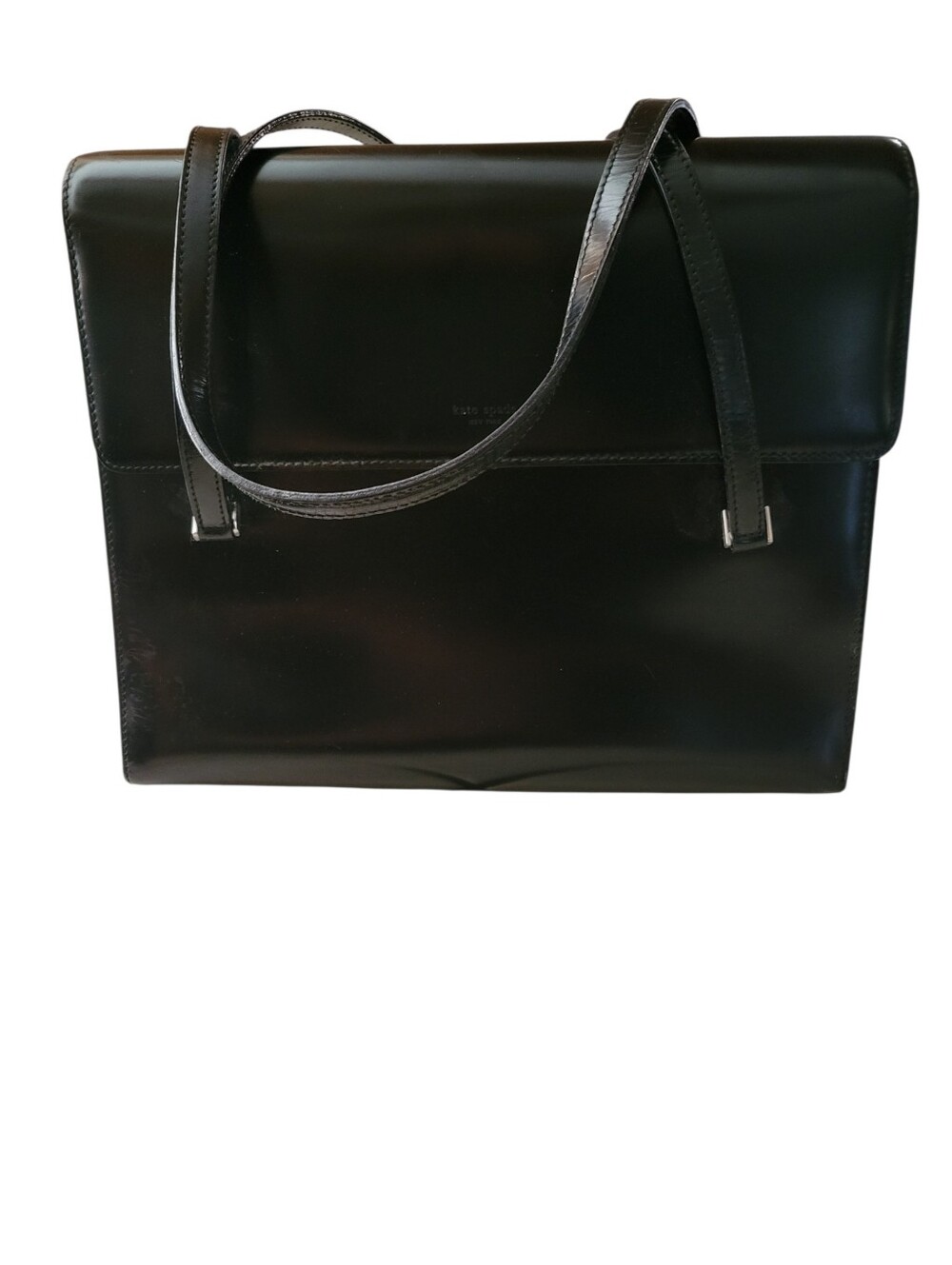 Kate Spade Black Leather Structured Vintage Bag